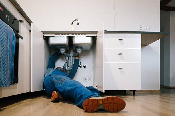 Professional Plumbing technician working in Nocona, TX